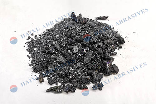 97%黑碳化硅段砂0-10mm